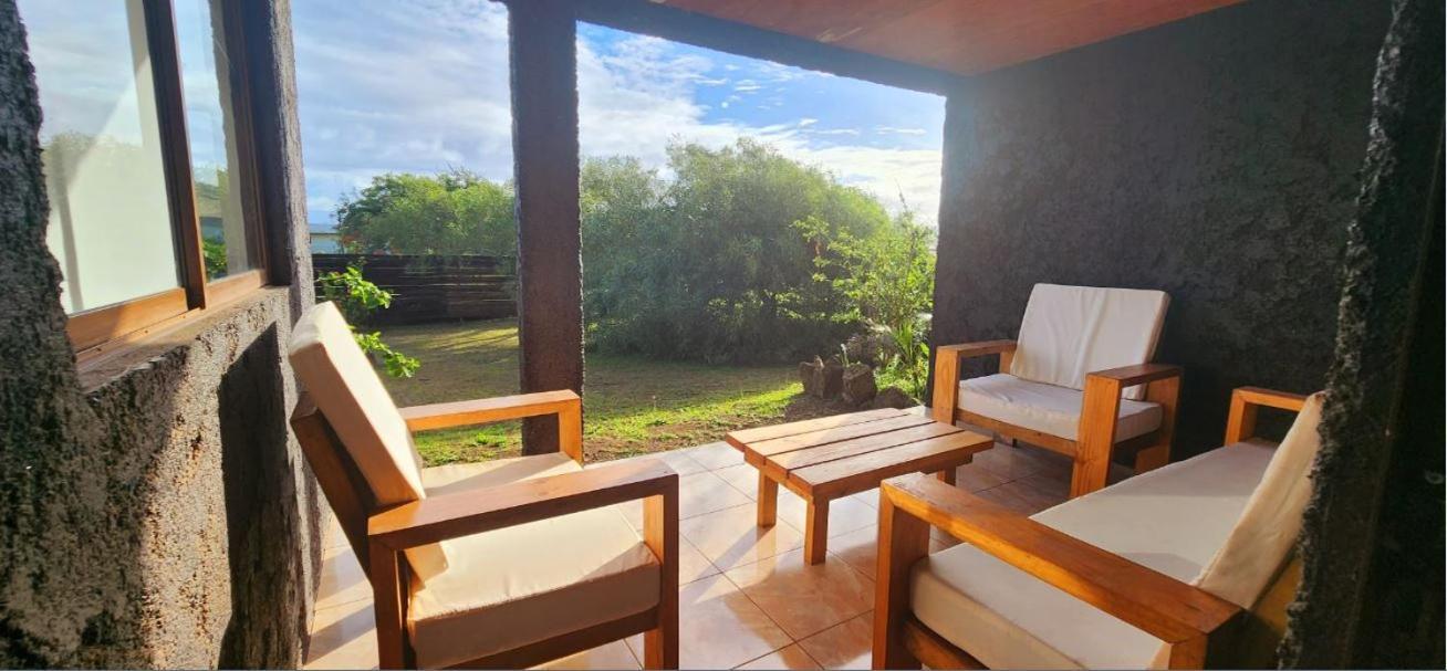 Apartamentos Tupuna Lodge Hanga Roa Bagian luar foto